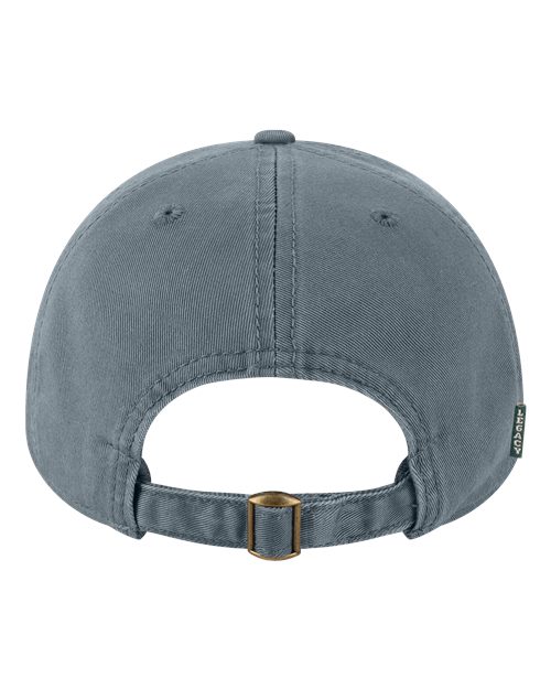 LEGACY EZA Relaxed Twill Dad Hat - Slate Blue - back