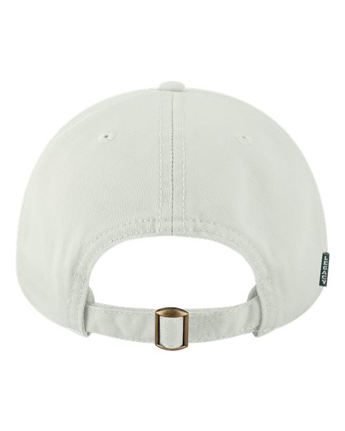 LEGACY EZA Relaxed Twill Dad Hat - White - back