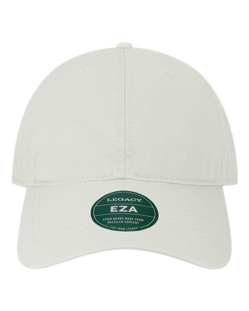 LEGACY EZA Relaxed Twill Dad Hat - White - front