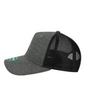 LEGACY ROADIE Five-Panel Adjustable Cap - Black/ Black - side