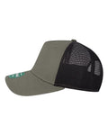 LEGACY ROADIE Five-Panel Adjustable Cap - Charcoal Slub/ Black - side