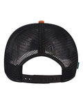 LEGACY ROADIE Five-Panel Adjustable Cap - Copper Slub/ Black - back