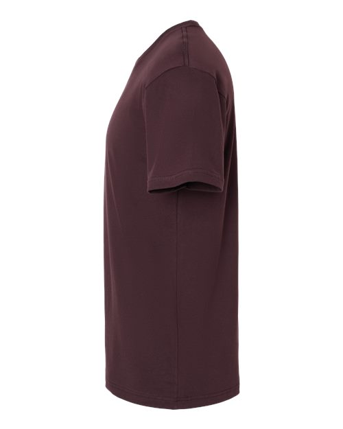 Next Level 3600 Unisex Cotton T-Shirt - Oxblood - side