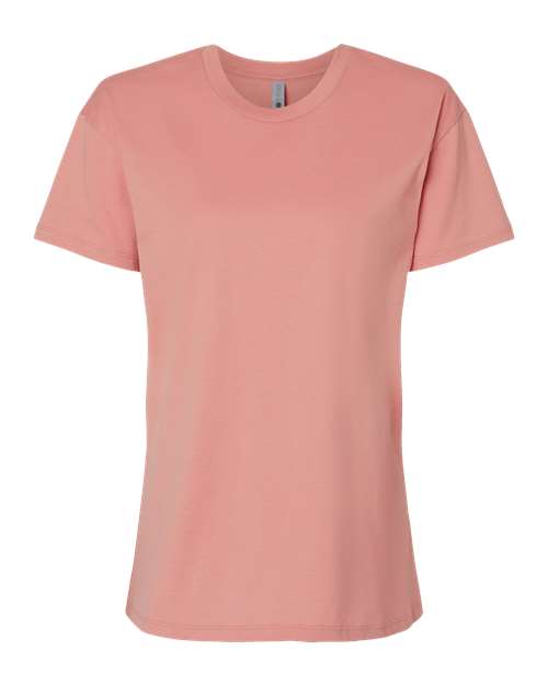 Next Level 3910 Women's Cotton Relaxed T-Shirt - Desert Pink - front