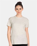 Next Level 3910 Women's Cotton Relaxed T-Shirt - Oatmeal - model front