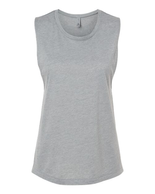 Next Level 5013 Women’s Festival Muscle Tank - Heather Grey - front