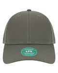 LEGACY LPS Lo-Pro Snapback Trucker Cap - Dark Grey/ Dark Grey - front