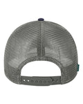 LEGACY LPS Lo-Pro Snapback Trucker Cap - Navy/ Dark Grey - back
