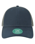 LEGACY LPS Lo-Pro Snapback Trucker Cap - Navy/ Dark Grey - front