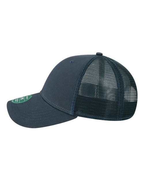 LEGACY LPS Lo-Pro Snapback Trucker Cap - Navy/ Navy - side