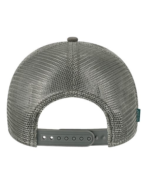 LEGACY MPS Mid-Pro Snapback Trucker Cap - Dark Grey/ Dark Grey - back