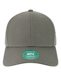 LEGACY MPS Mid-Pro Snapback Trucker Cap - Dark Grey/ Dark Grey - front