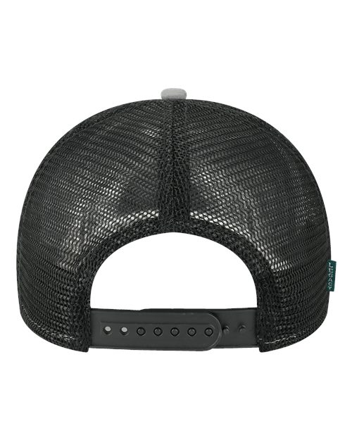 LEGACY MPS Mid-Pro Snapback Trucker Cap - Grey/ Caramel/ Black - back
