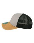 LEGACY MPS Mid-Pro Snapback Trucker Cap - Grey/ Caramel/ Black - side