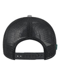 LEGACY MPS Mid-Pro Snapback Trucker Cap - Melange Grey/ Black - back