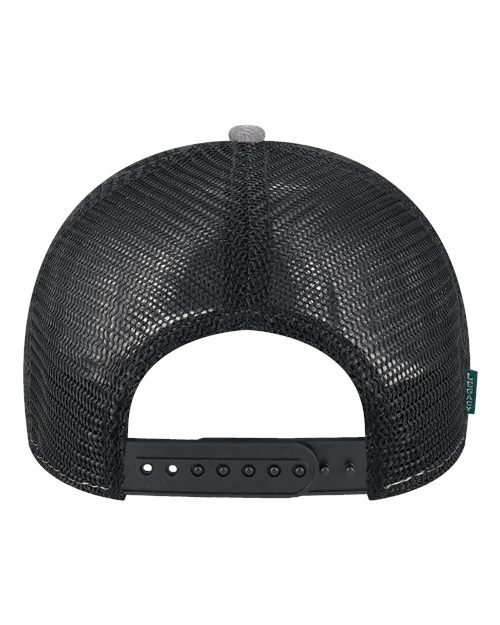 LEGACY MPS Mid-Pro Snapback Trucker Cap - Melange Grey/ Black - back