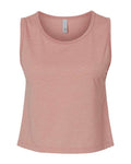 Next Level 5083 Women's Festival Crop Tank - Desert Pink - front