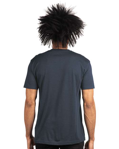 Next Level 6010 Triblend T-Shirt - Legion Blue - model back