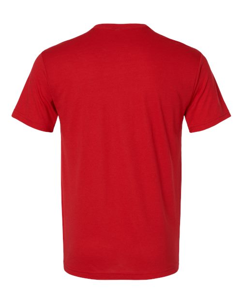 Next Level 6010 Triblend T-Shirt - Red - back