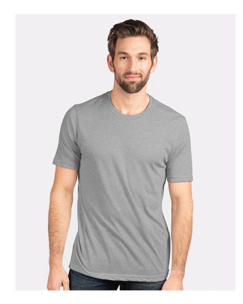 Next Level 6200 Festival T-Shirt - Heather Grey - model front