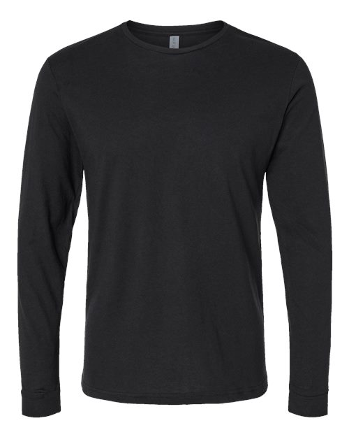 Next Level 6211 Unisex CVC Long Sleeve T-Shirt - Black - front