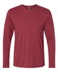 Next Level 6211 Unisex CVC Long Sleeve T-Shirt - Cardinal - front