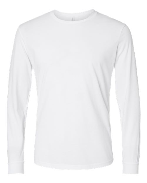 Next Level 6211 Unisex CVC Long Sleeve T-Shirt - White - front