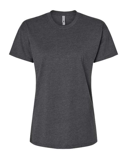 Next Level 6600 Women's CVC Relaxed T-Shirt - Charcoal - front