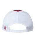The Game GB452E Everyday Trucker Cap - Cardinal/ White - back