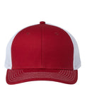 The Game GB452E Everyday Trucker Cap - Cardinal/ White - front