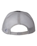 The Game GB452E Everyday Trucker Cap - Charcoal/ Grey - back