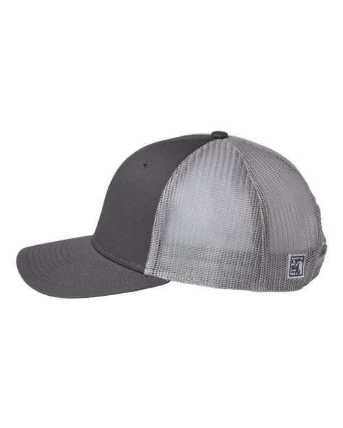 The Game GB452E Everyday Trucker Cap - Charcoal/ Grey - side