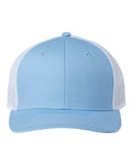 The Game GB452E Everyday Trucker Cap - Columbia Blue/ White - front