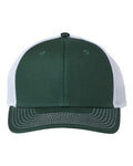 The Game GB452E Everyday Trucker Cap - Dark Green/ White - front