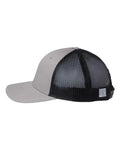The Game GB452E Everyday Trucker Cap - Grey/ Black - side