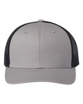 The Game GB452E Everyday Trucker Cap - Grey/ Black - front