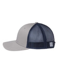 The Game GB452E Everyday Trucker Cap - Grey/ Navy - side