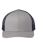 The Game GB452E Everyday Trucker Cap - Grey/ Navy - front