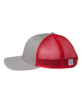 The Game GB452E Everyday Trucker Cap - Grey/ Red - side