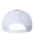The Game GB452E Everyday Trucker Cap - Pink/ White - back