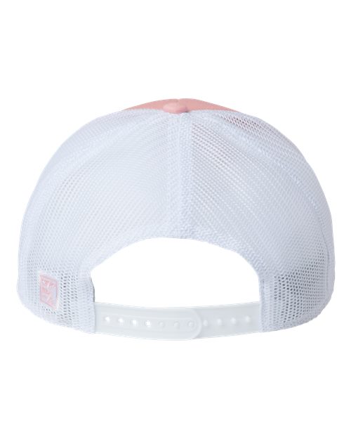 The Game GB452E Everyday Trucker Cap - Pink/ White - back