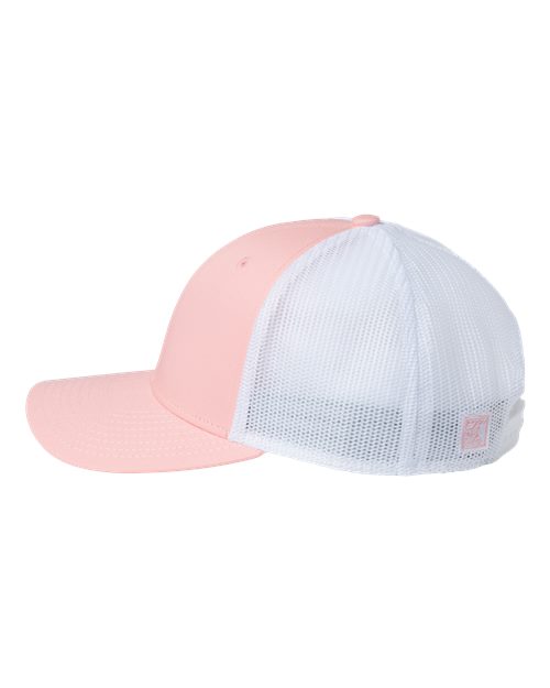 The Game GB452E Everyday Trucker Cap - Pink/ White - side