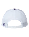 The Game GB452E Everyday Trucker Cap - Purple/ White - back