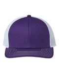The Game GB452E Everyday Trucker Cap - Purple/ White - front
