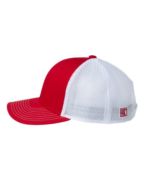 The Game GB452E Everyday Trucker Cap - Red/ White - side
