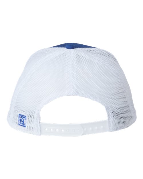 The Game GB452E Everyday Trucker Cap - Royal/ White - back