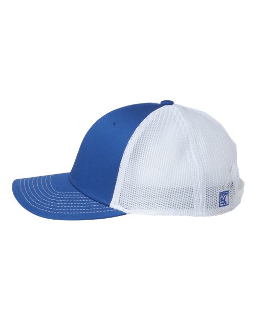 The Game GB452E Everyday Trucker Cap - Royal/ White - side