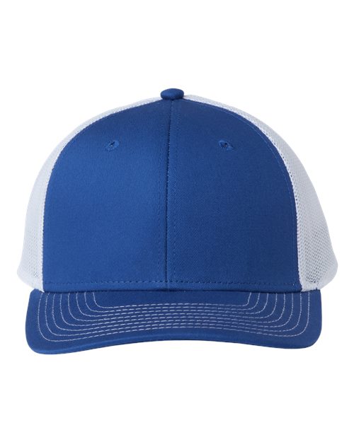 The Game GB452E Everyday Trucker Cap - Royal/ White - front