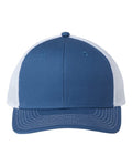 The Game GB452E Everyday Trucker Cap - Sea Blue/ White - front