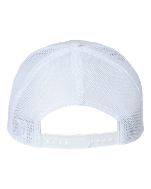 The Game GB452E Everyday Trucker Cap - White/ White - back